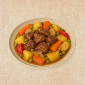 Carne a la Olla, plato casero saludable de Los Paques de Juan.
