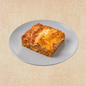 Lasaña Boloñesa, plato casero saludable de Los Paques de Juan.
