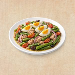 Ensalada de Judías Verdes, Atún y Huevo