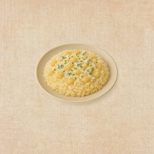 Risotto de Peras y Queso Gorgonzola, plato casero saludable de Los Paques de Juan.