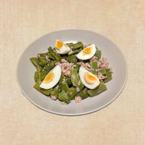 Ensalada de Judías Verdes, Atún y Huevo