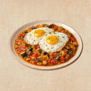 Pisto con Huevos