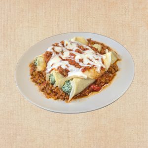 Canelones de Ricotta y Espinacas, plato casero saludable de Los Paques de Juan.