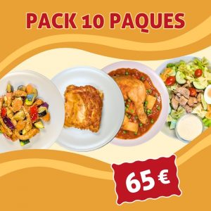 PACK 10 PLATOS