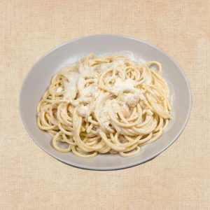 Spaghetti con Salsa de Gambas – Los Paques de Juan